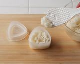 モノトーンおにぎりべんとう作り方1写真
