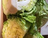 丸ごとキャベツと鶏肉のクリーム煮作り方2写真