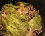 丸ごとキャベツと鶏肉のクリーム煮作り方5写真