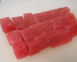 ポキ丼（飯田焼肉ののたれだら使用）作り方1写真