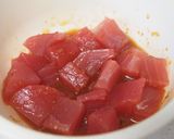ポキ丼（飯田焼肉ののたれだら使用）作り方3写真
