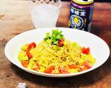 アボカドとトマトの冷製パスタ作り方5写真