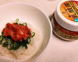 〆は簡単！お茶漬け風キムチクッパ作り方2写真