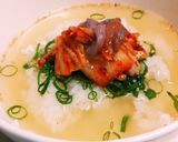 〆は簡単！お茶漬け風キムチクッパ作り方3写真