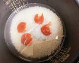 簡単！梅としらすの炊き込みご飯！作り方3写真