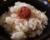 簡単！梅としらすの炊き込みご飯！作り方4写真