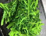 鯖缶と茎菜の和風和え作り方4写真