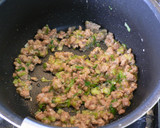 もちもち♪里芋と肉味噌のチーズ焼き作り方3写真