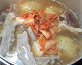 本技キムチと豚肉の、ピリ辛肉じゃが作り方4写真