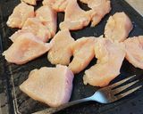 ごはんがススム★鶏むね肉のこってり焼き作り方2写真