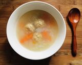 業務スーパーの肉だんごで作る優しいスープ作り方3写真