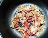 牛肉の入ったきんぴらごぼう作り方2写真