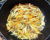 牛肉の入ったきんぴらごぼう作り方4写真