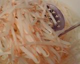 小松菜ともやしの納豆サラダ作り方1写真
