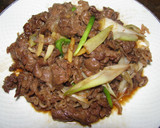 ５分で完成！簡単牛バラ肉としょうがの炒め作り方6写真