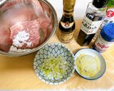 バルサミコつくね作り方1写真