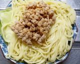 レンジで納豆焼きそば作り方4写真