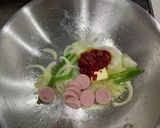 笄軒オムリターノ風 絶品 美味ナポリタン作り方2写真