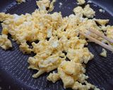 ホタテとアスパラの醤油チャーハン作り方2写真