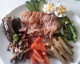 フライパン一つでチキンステーキプレート作り方7写真