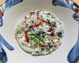 アンチョビソースと乾燥トマトでシラス炒飯作り方5写真