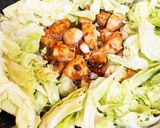 ズボラ巣ごもりささみ丼麻辣醬&新キャベツ作り方4写真