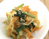お好み野菜のわさびナムル作り方7写真