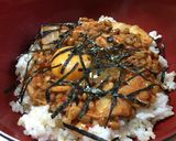 混ぜるだけ！W発酵パワー丼作り方4写真