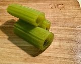 秋田フキの肉詰め作り方3写真