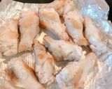 【簡単】手羽元と大根の味ポン酢煮作り方1写真