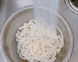 温泉たまごと食べるラー油の冷やしうどん作り方3写真