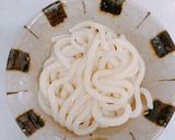 温泉たまごと食べるラー油の冷やしうどん作り方4写真