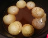 圧力鍋でお出汁のきいた新玉ねぎ煮作り方8写真