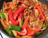 豚肉と玉ねぎとパプリカのケチャップ炒め作り方8写真