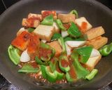 厚揚げとピーマンの豆板醤炒め[豆板醤]作り方5写真