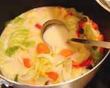 バレエご飯生姜ミルクスープ作り方4写真