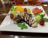 チョコレートシロップかけバナナ作り方3写真