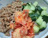 韓国風☆凄旨キムチ丼♪作り方3写真