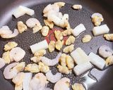 焼きそば　シーフードミックス塩味作り方2写真