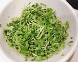 【時短】豆苗とクレソンの簡単サラダ作り方2写真