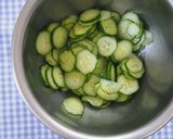 さっぱり！オクラ・胡瓜の梅あえ♪作り方1写真