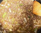 【時短】挽肉と白菜のあんかけ丼!作り方4写真