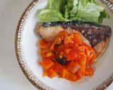 15分！ブリの夏野菜たっぷりソースかけ♪作り方7写真