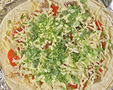 焼き塩サバとトマトのマヨネーズ風味ピザ作り方5写真