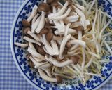 もやし・しめじ・カリカリ梅のナムル♪作り方1写真
