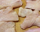 ゆかりのイブクロ　　チキンカツ作り方1写真