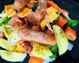 ダイエット美容♡ソーセージと温野菜サラダ作り方8写真