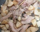 大量消費に！豚バラ大根ガリバタポン酢炒め作り方4写真