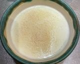 レンジで！鹹豆漿風スープ作り方1写真