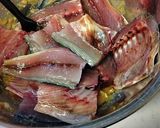 にんにくねぎ味噌漬けサバ焼き。作り方3写真